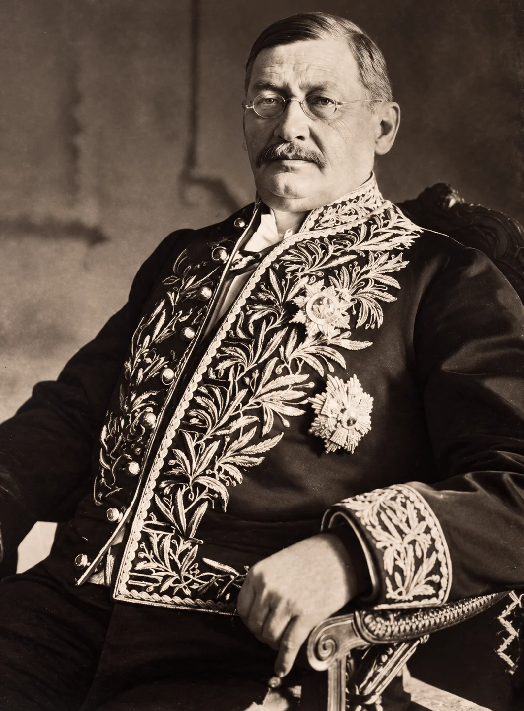 Archival portrait of General José Antonio Velutini Ron (1844–1912)