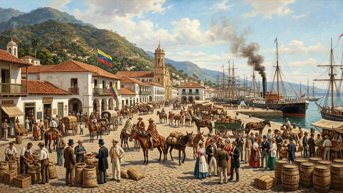 Venezuela in the 19th Century: Independence, Caudillos, and a New Economy